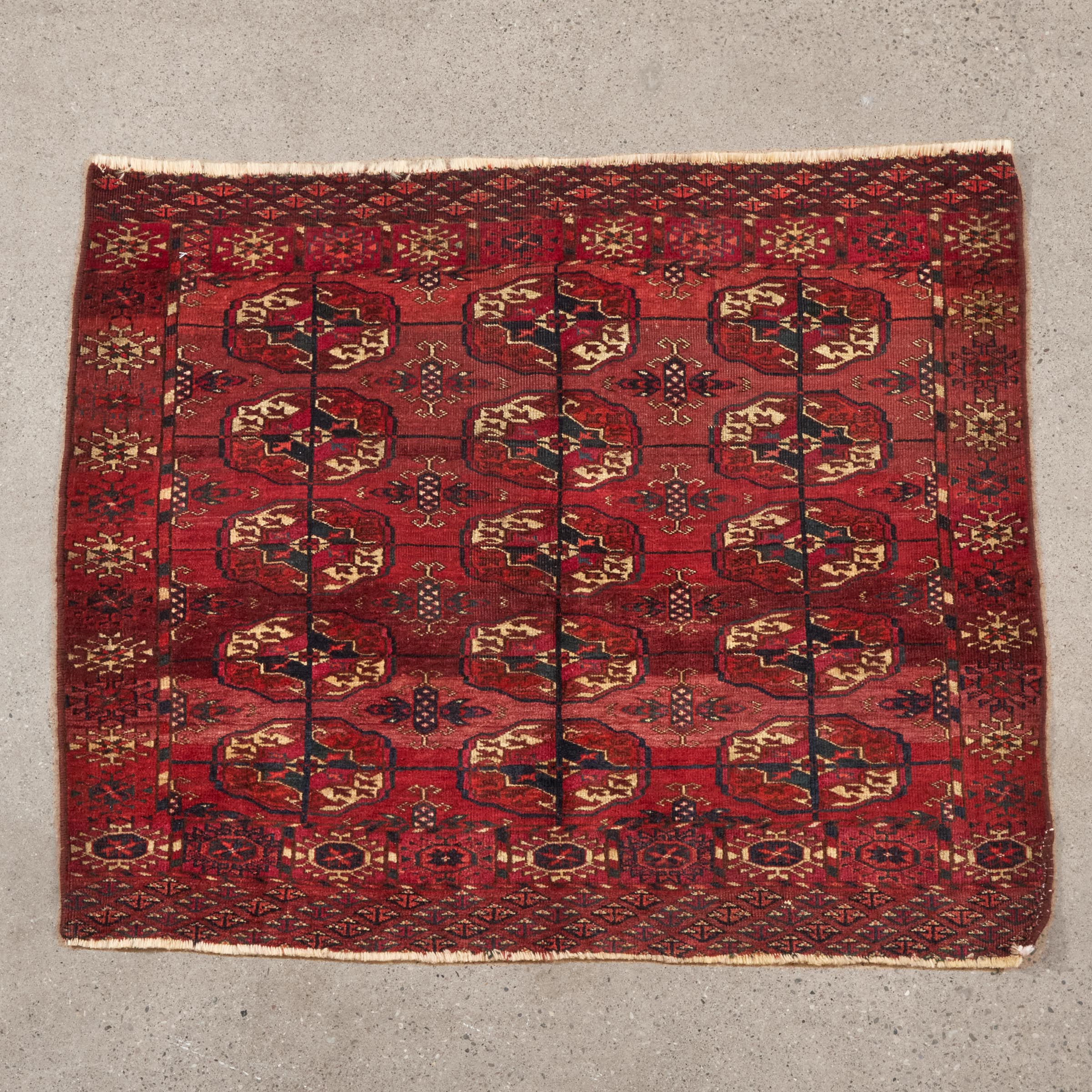Tekke Turkoman Bokhara Rug, Persian, c.1910