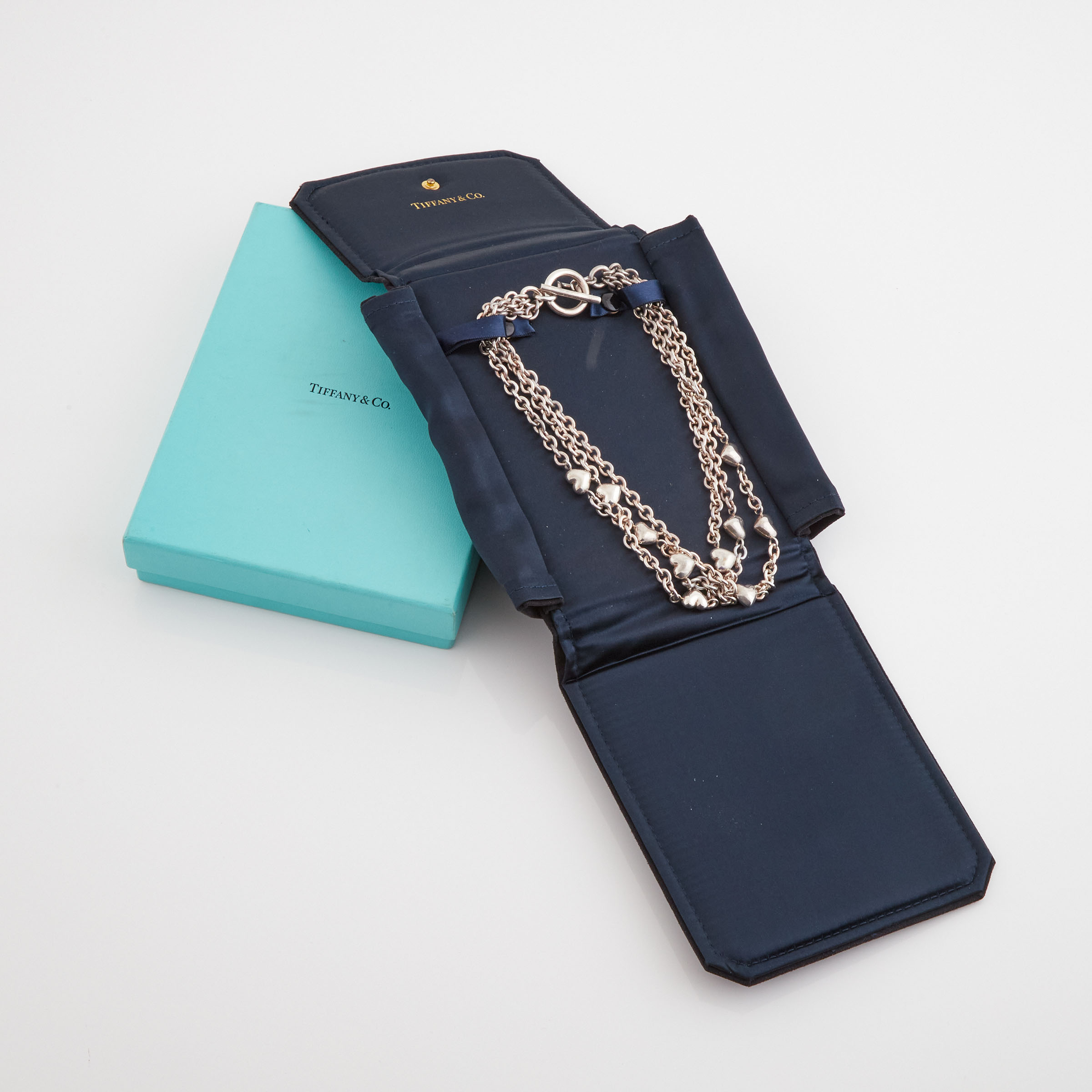 Tiffany & Co. Triple-Strand Silver Necklace