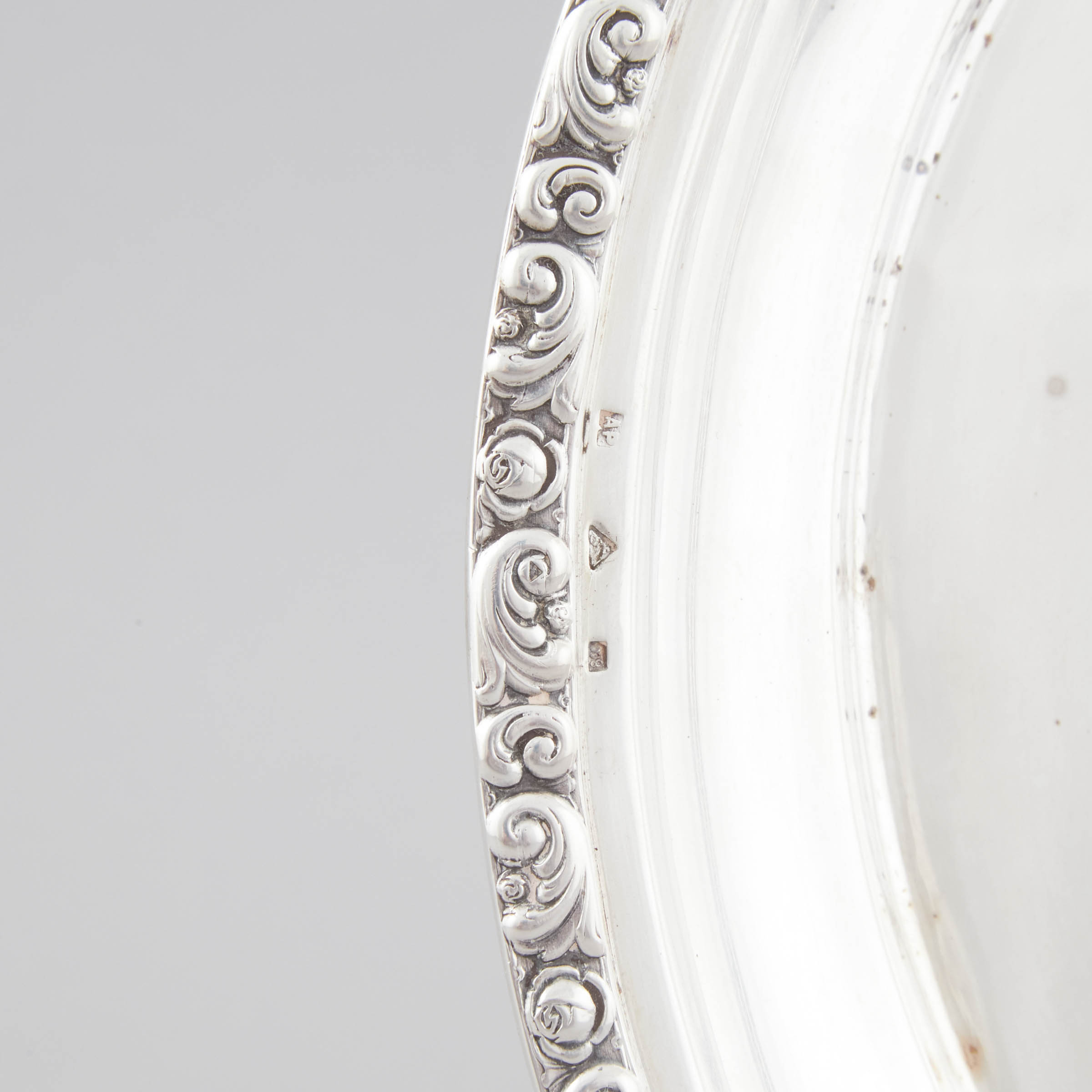 Czechoslovakian Silver Tray, c.1930