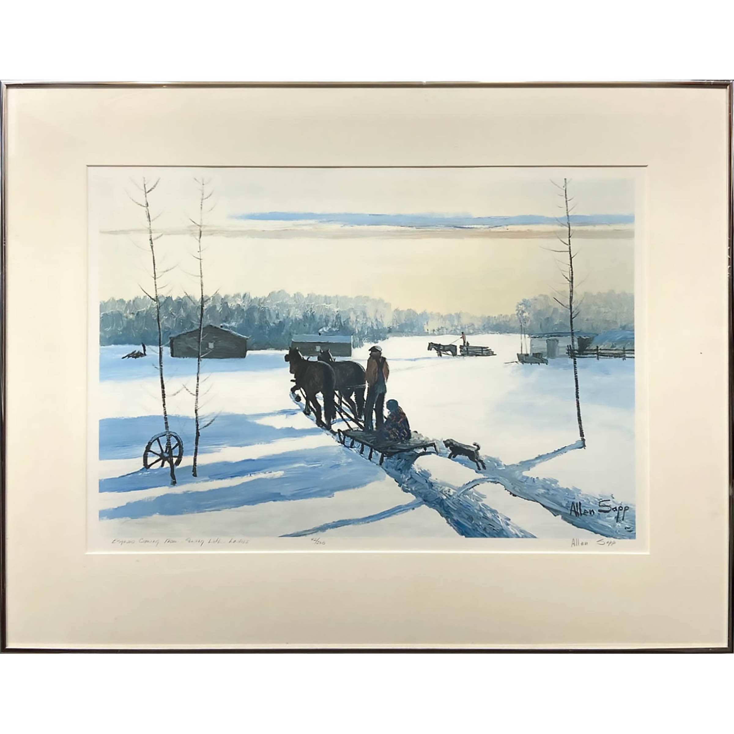 ALLEN SAPP (1924-2015), CREE
