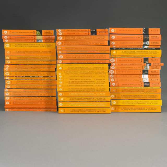 Nagel Auktion Stuttgart, 1993-2009, Fifty- Nine Volumes on Chinese Art