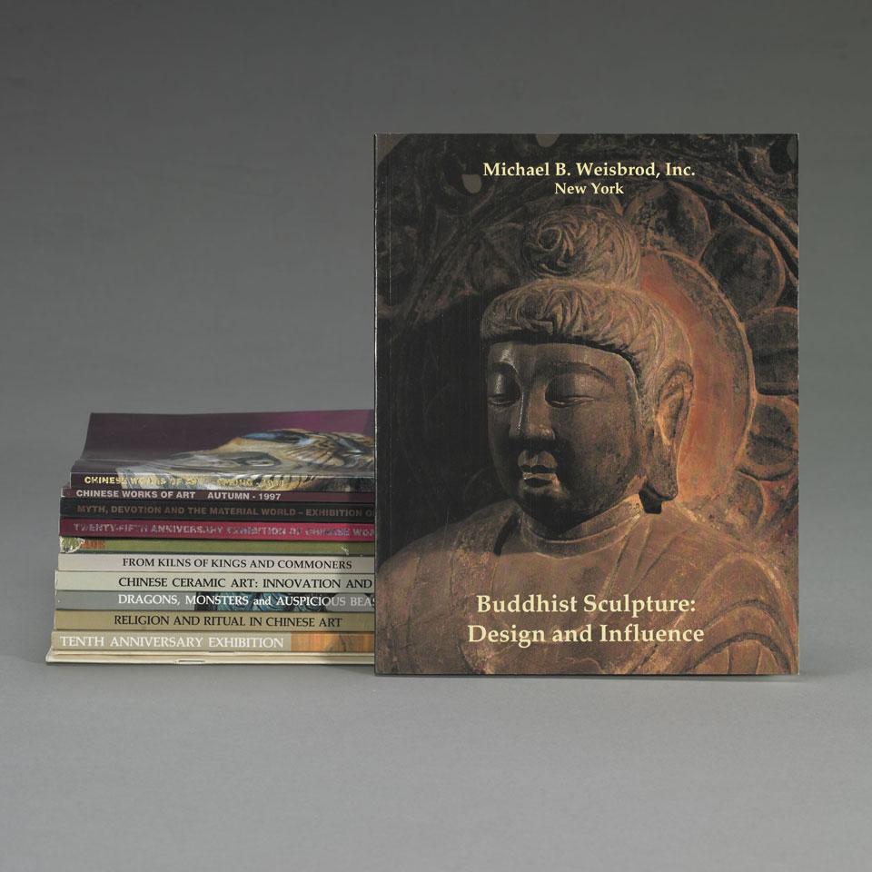 Weisbrod Exhibition Catalogues, 1975- 1998, Thirteen Volumes