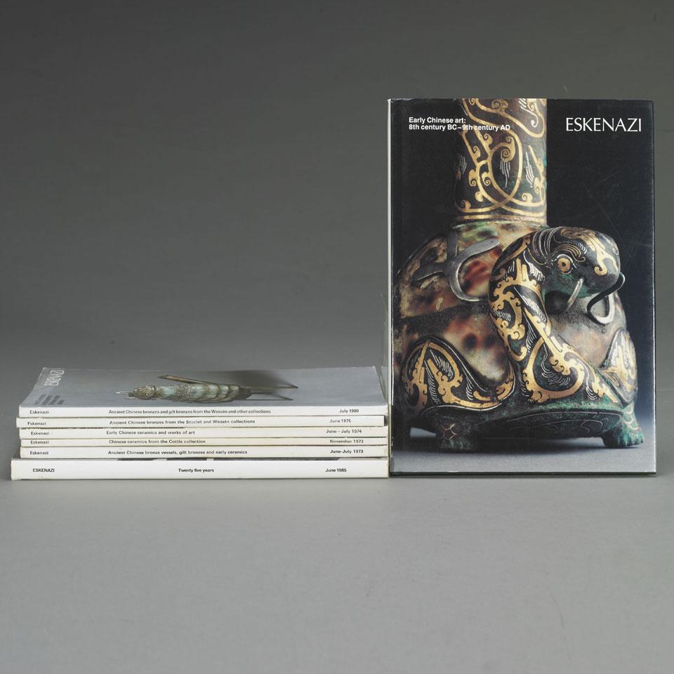 Eskenazi Exhibition and Sale Catalogues, 1973-1995, Seven Volumes