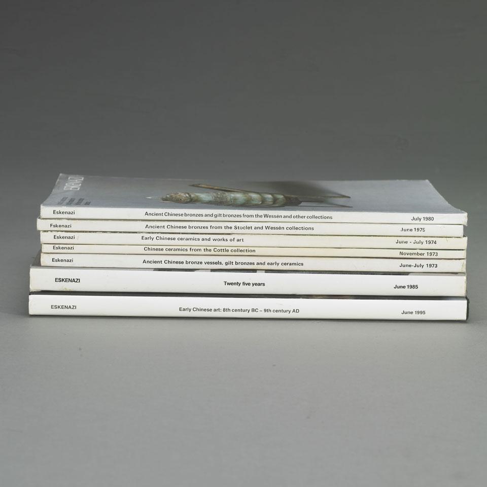 Eskenazi Exhibition and Sale Catalogues, 1973-1995, Seven Volumes