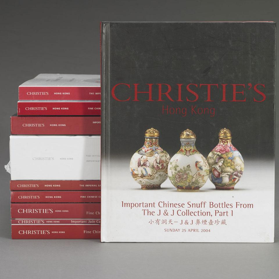 Christie’s Hong Kong, 2003-2007, Ten Volumes on Chinese Art