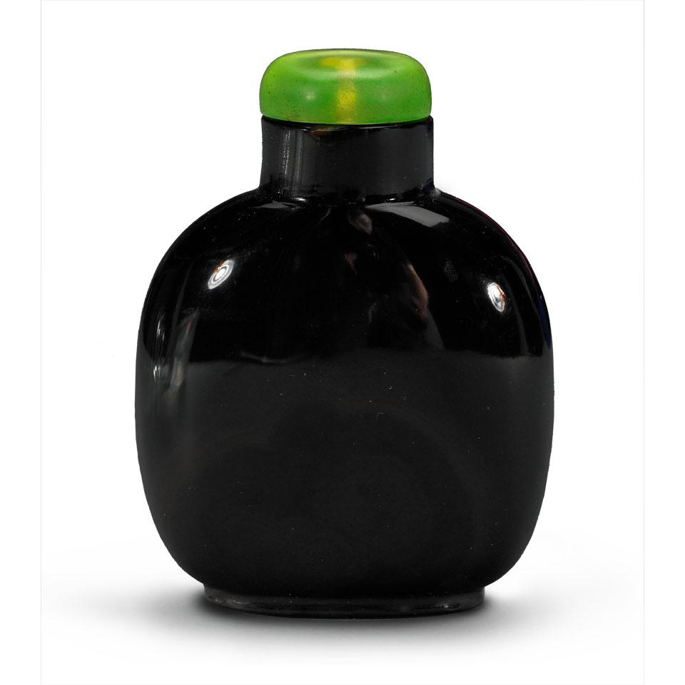 Black Jasper Snuff Bottle