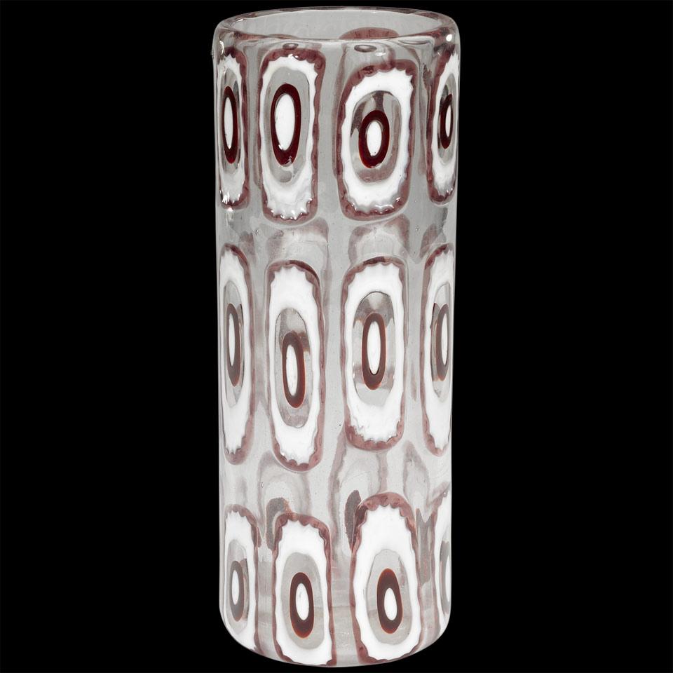 Ercole Barovier Dorico Glass Vase, c.1960