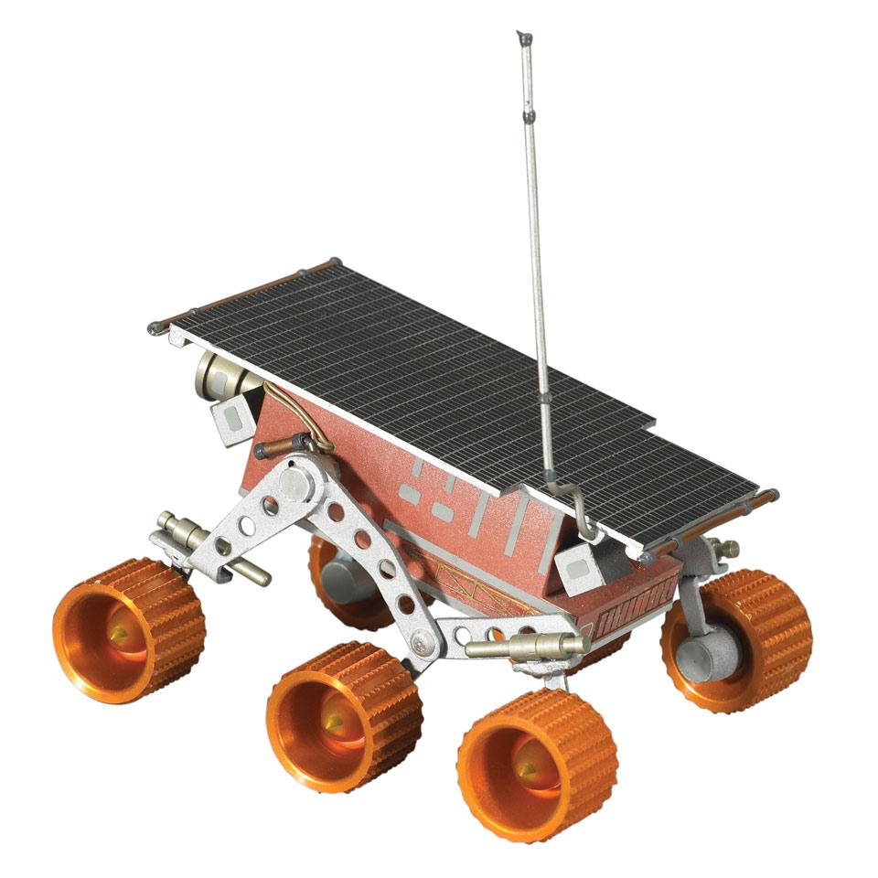 Russian Space Program: Russian Presentation Model Mars Pathfinder Rover, c.1996