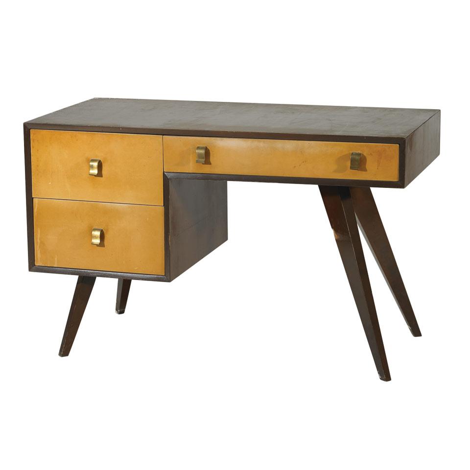 Russell Spanner (1915-1974) for Ruspan, Toronto, Desk (T1) Together With Lounge Chair (BA), designed 1951