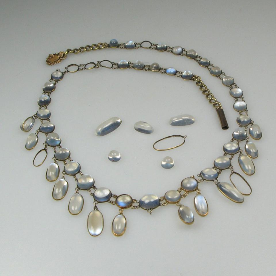 Gold-Filled Fringe Necklace