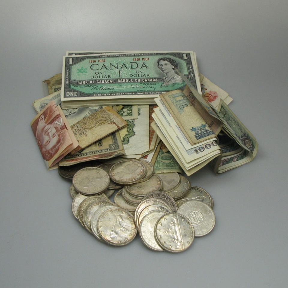 105 Canadian 1967 $1 Bank Notes