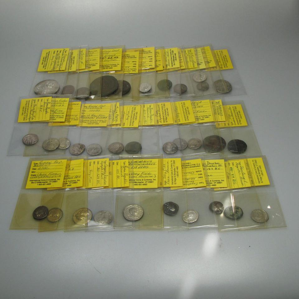 58 Various Roman, Greek And Other Ancient Coins