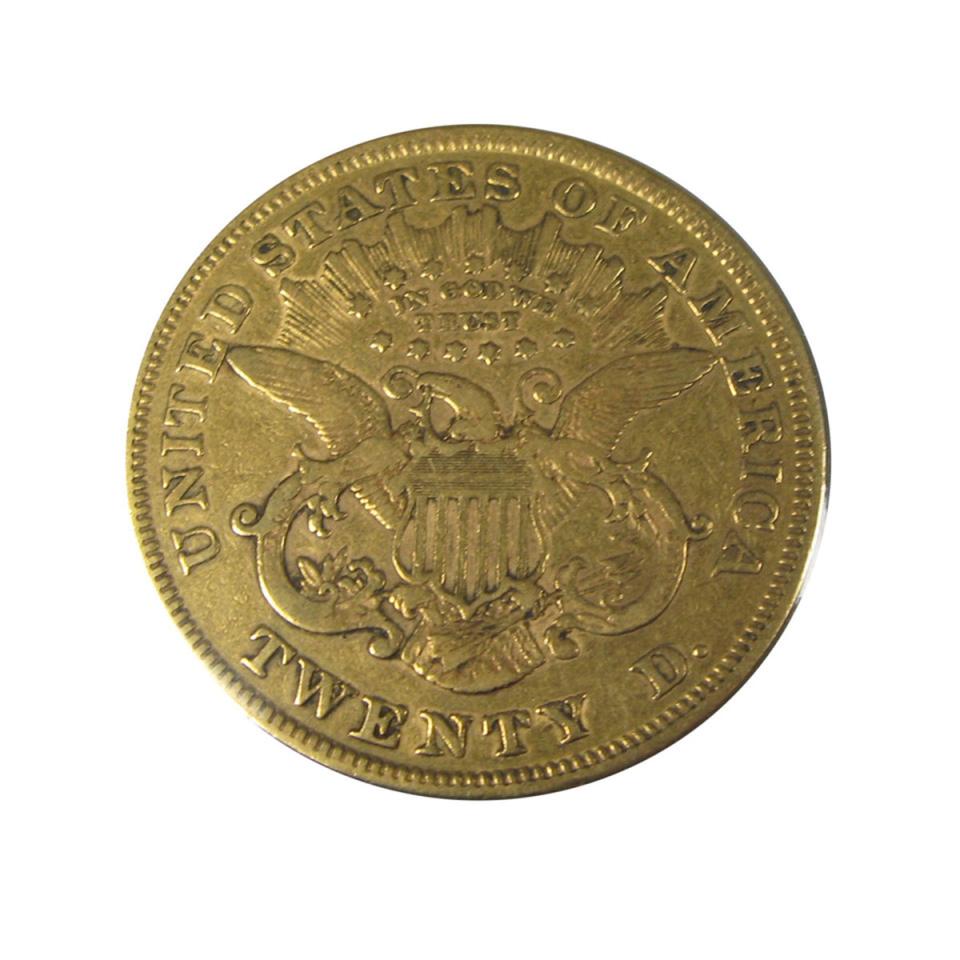 U.S. $20 1873 Double Eagle Gold Coin