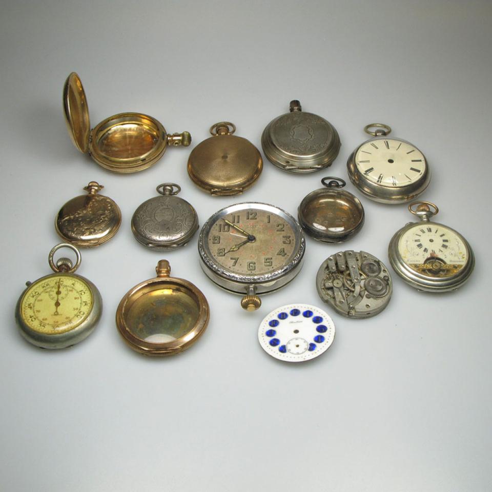 Quantity Of Watch Cases And Movements, Etc