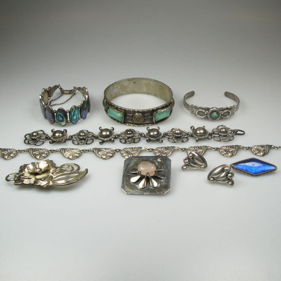 Quantity Of Silver Jewellery, Etc