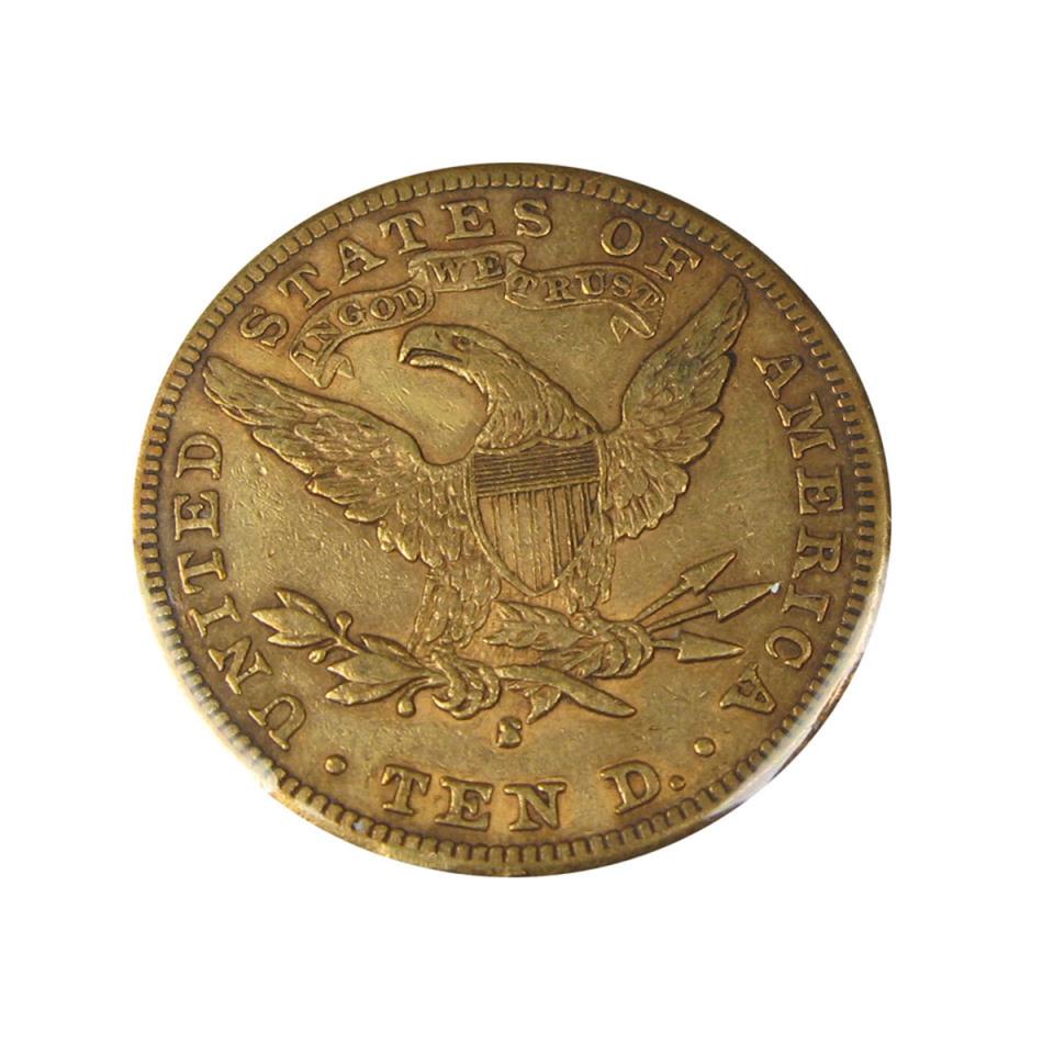 American 1901S $10 Gold Eagle Coin