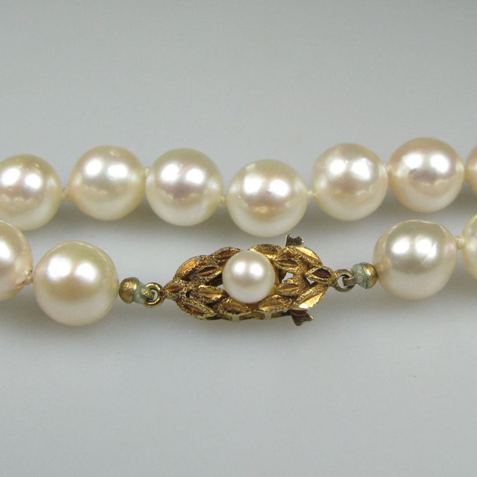 Single Strand of Cultured Baroque Pearls