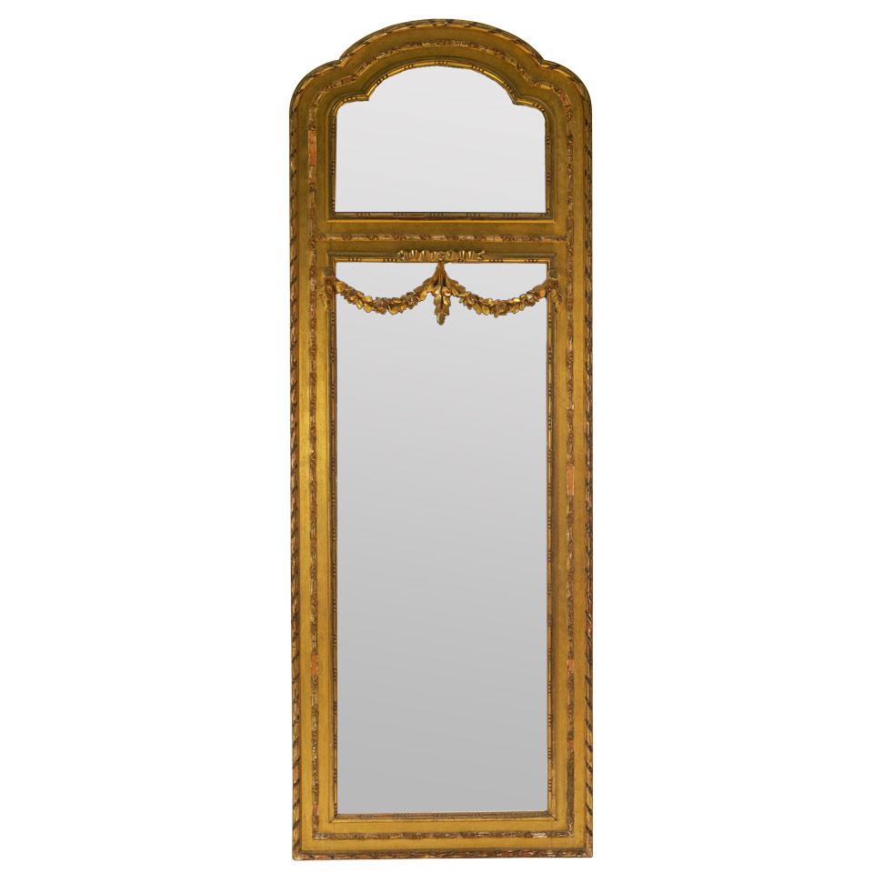 Neoclassical Style Giltwood Pier Glass, early 20 century