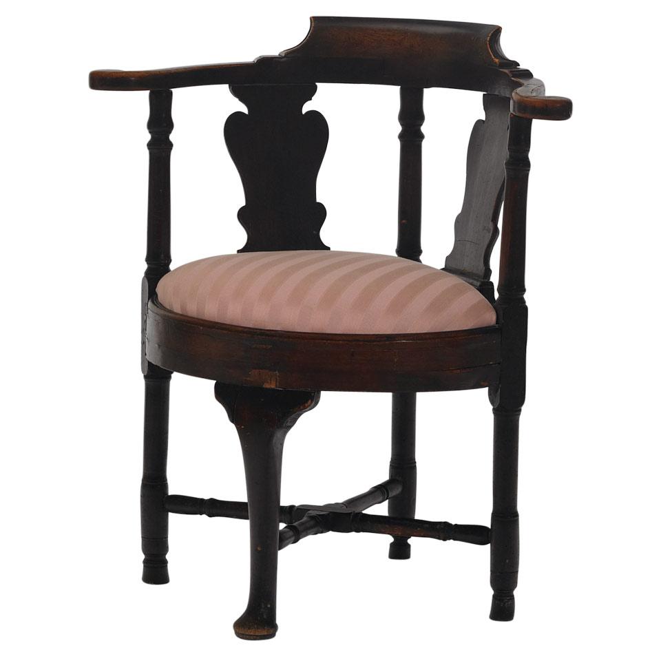 Early George III Corner Chair