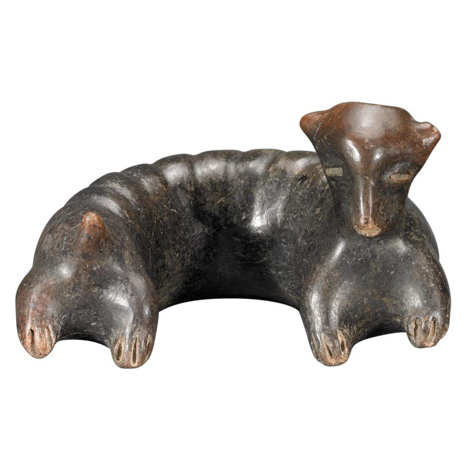 Colima Figure of a Serpentine Dog