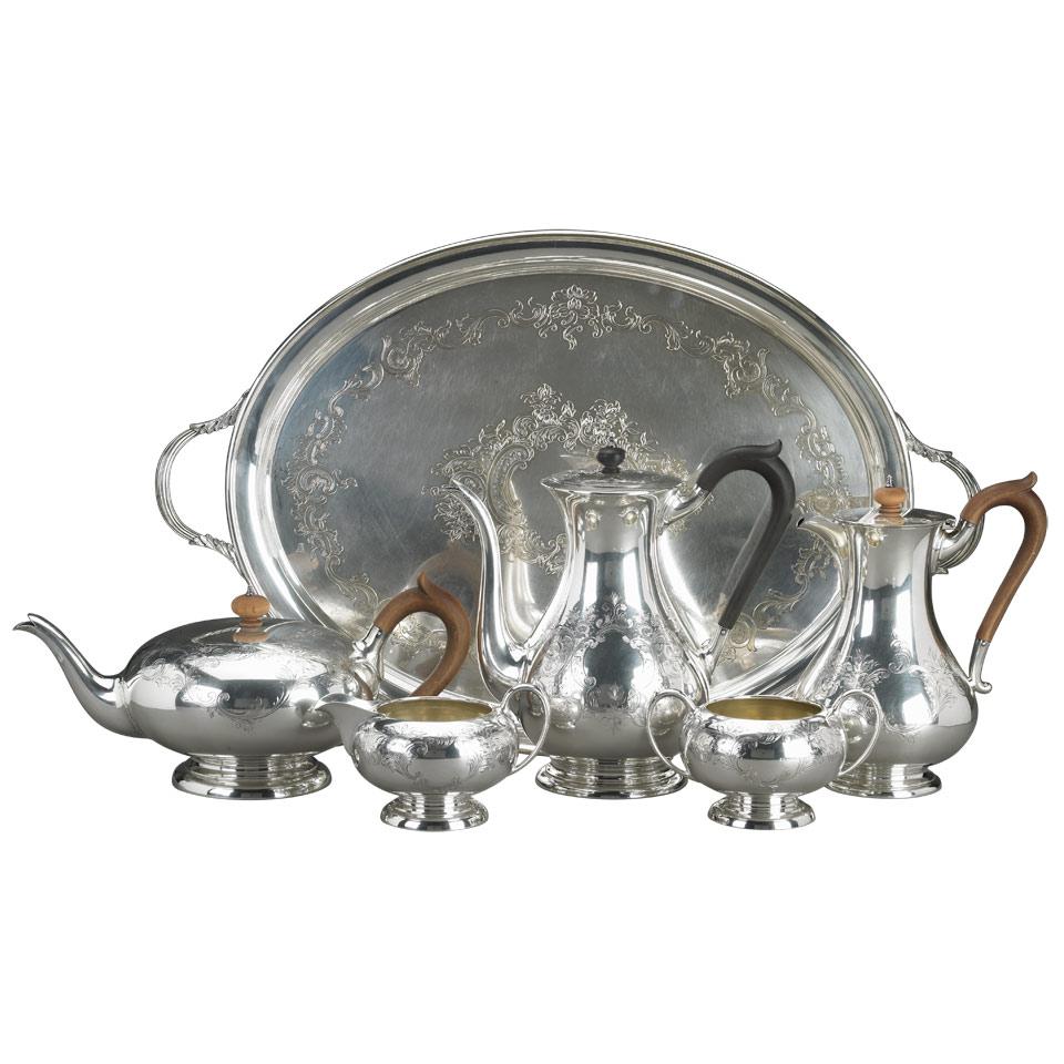 Canadian Silver Tea and Coffee Service, Henry Birks & Sons, Montreal, Que., 1836-48
