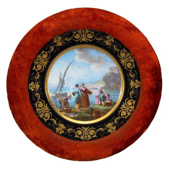 Three ‘Sèvres’ Plates, late 19th century