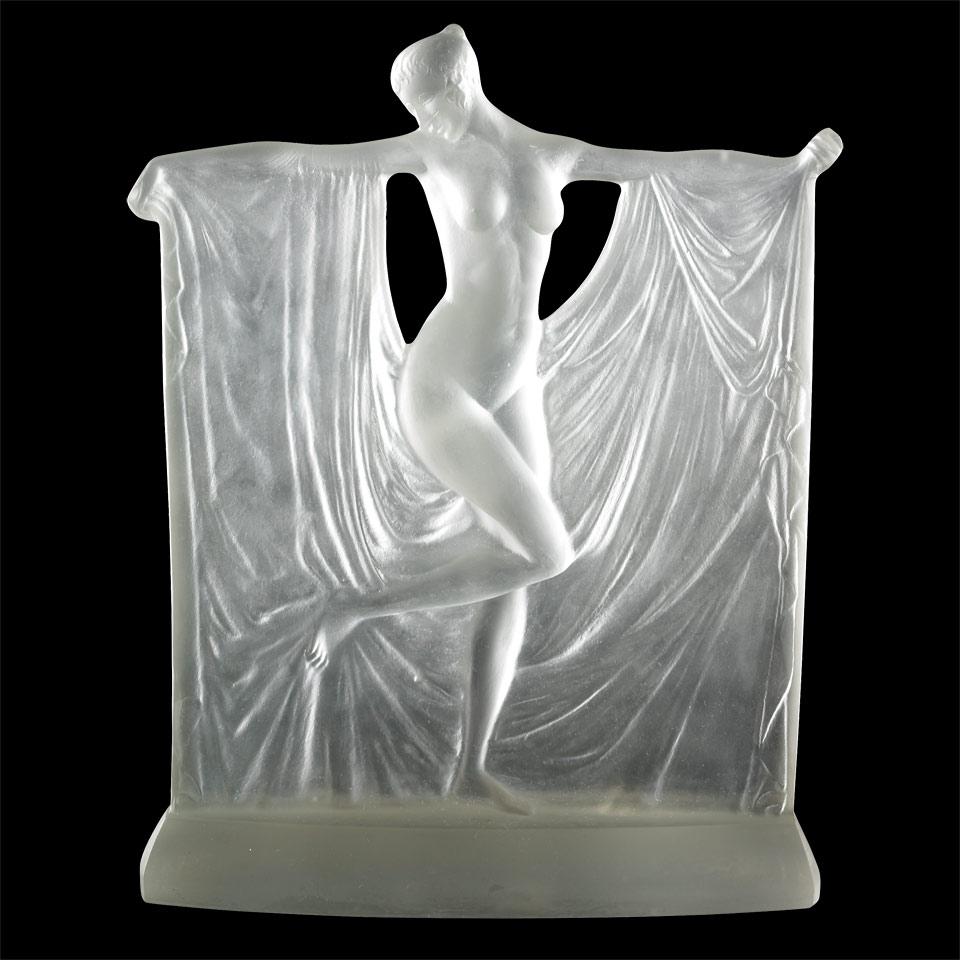 ‘Suzanne’, Lalique Glass Figure, c.1925