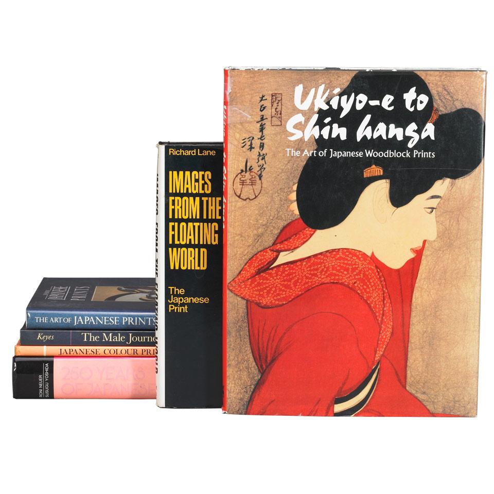 Six Volumes on Japanese Woodblock Prints