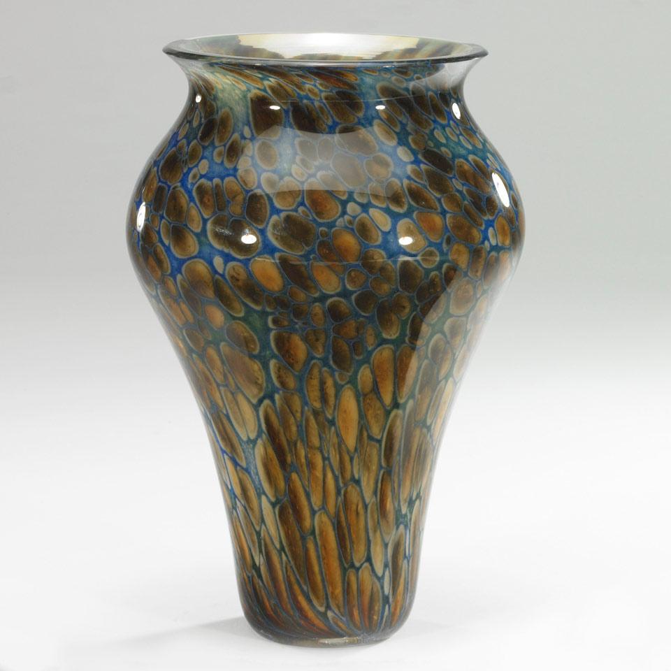 Michael Cohn (American, b.1949) Glass Vase, c.1978