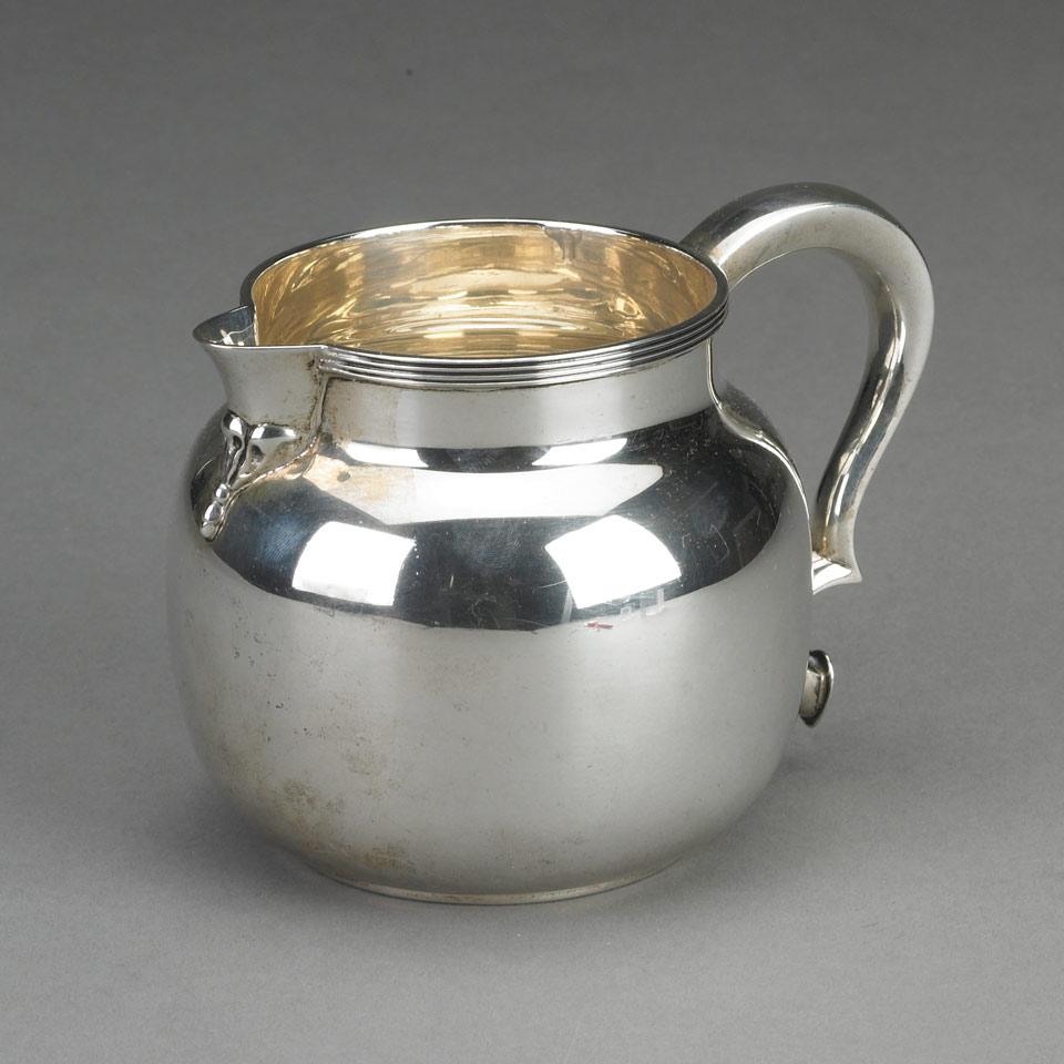 Canadian Silver Jug, Henry Birks & Sons, Montreal, Que., 1948
