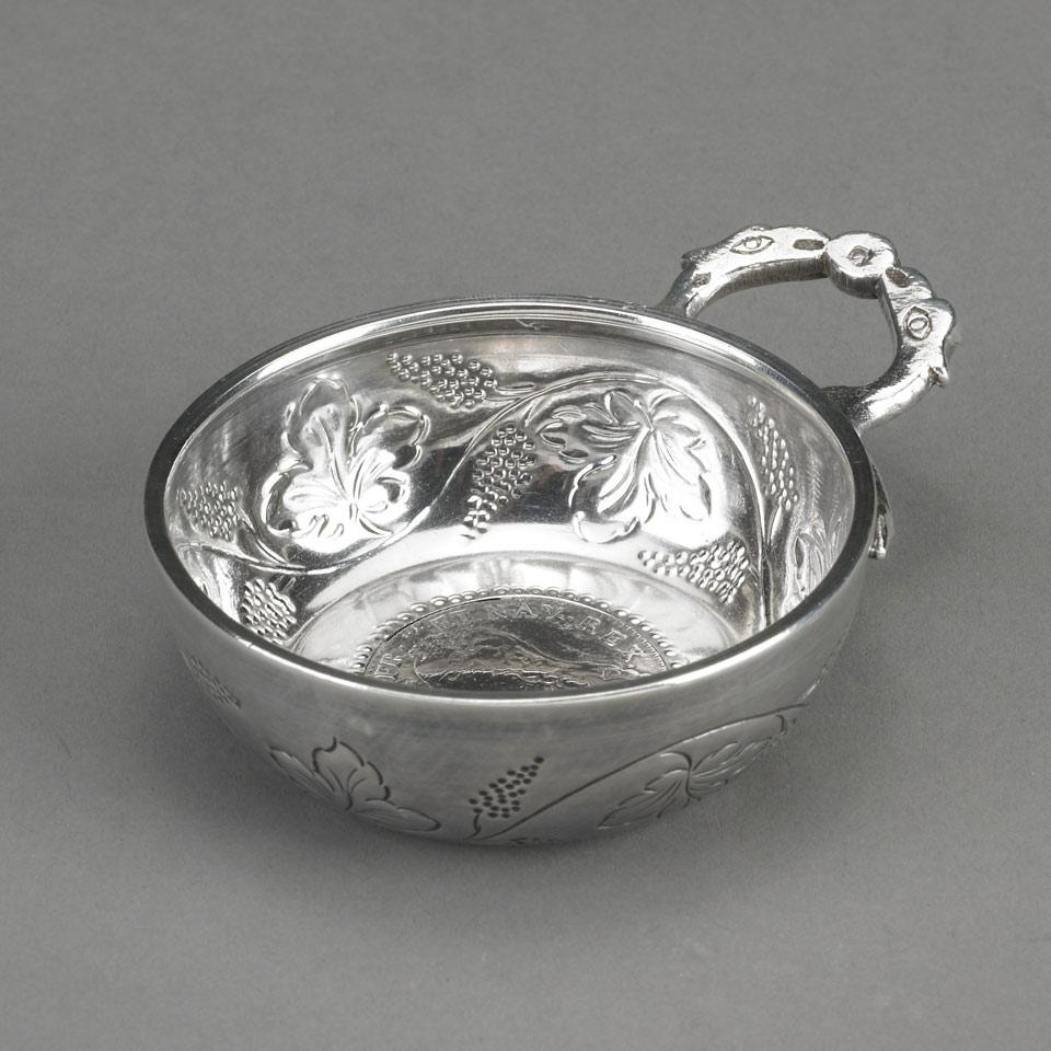 French Silver Wine Taster, late 19th/early 20th century