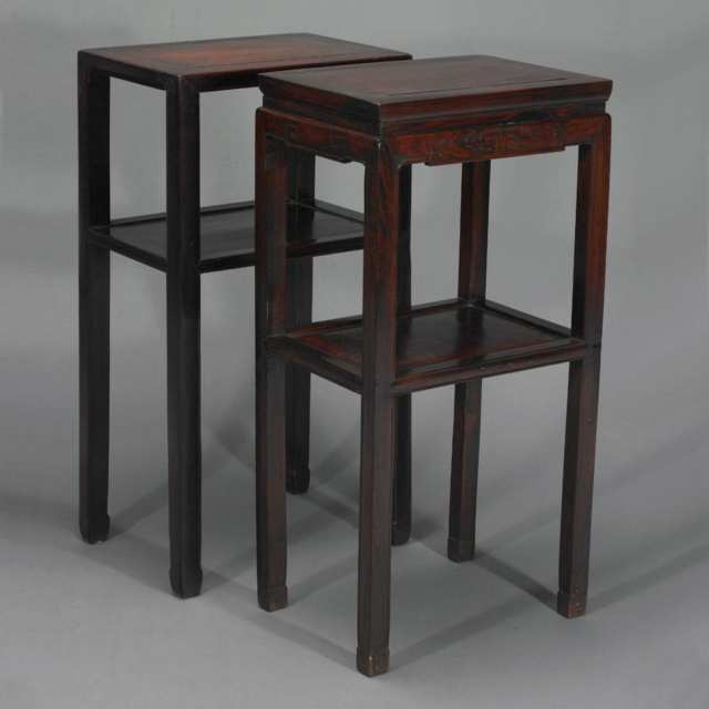 Three Rosewood Side Tables