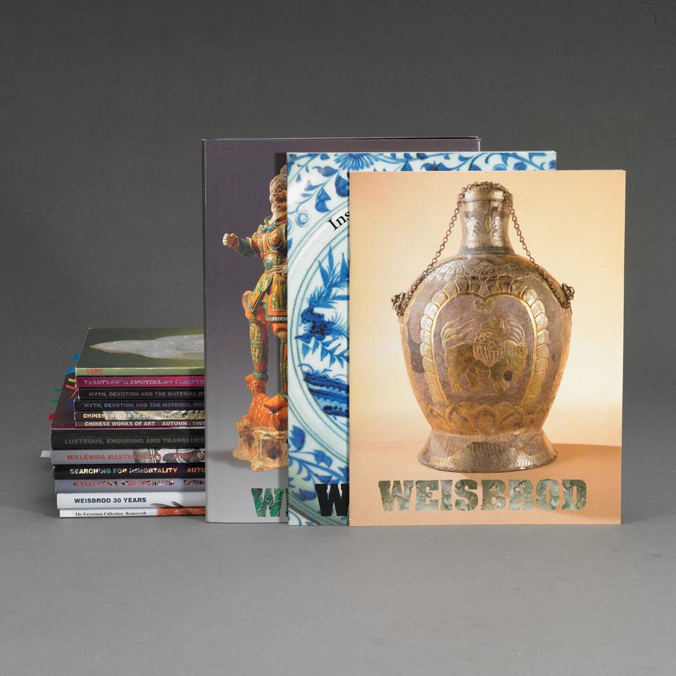 Fifteen Weisbrod Exhibition Catalogues