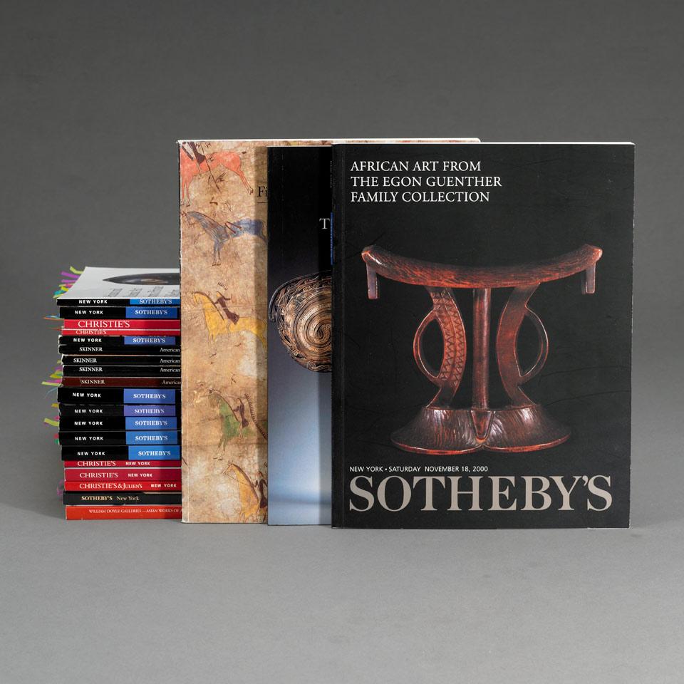 Group of Auction Catalogues on Ethnographic Art