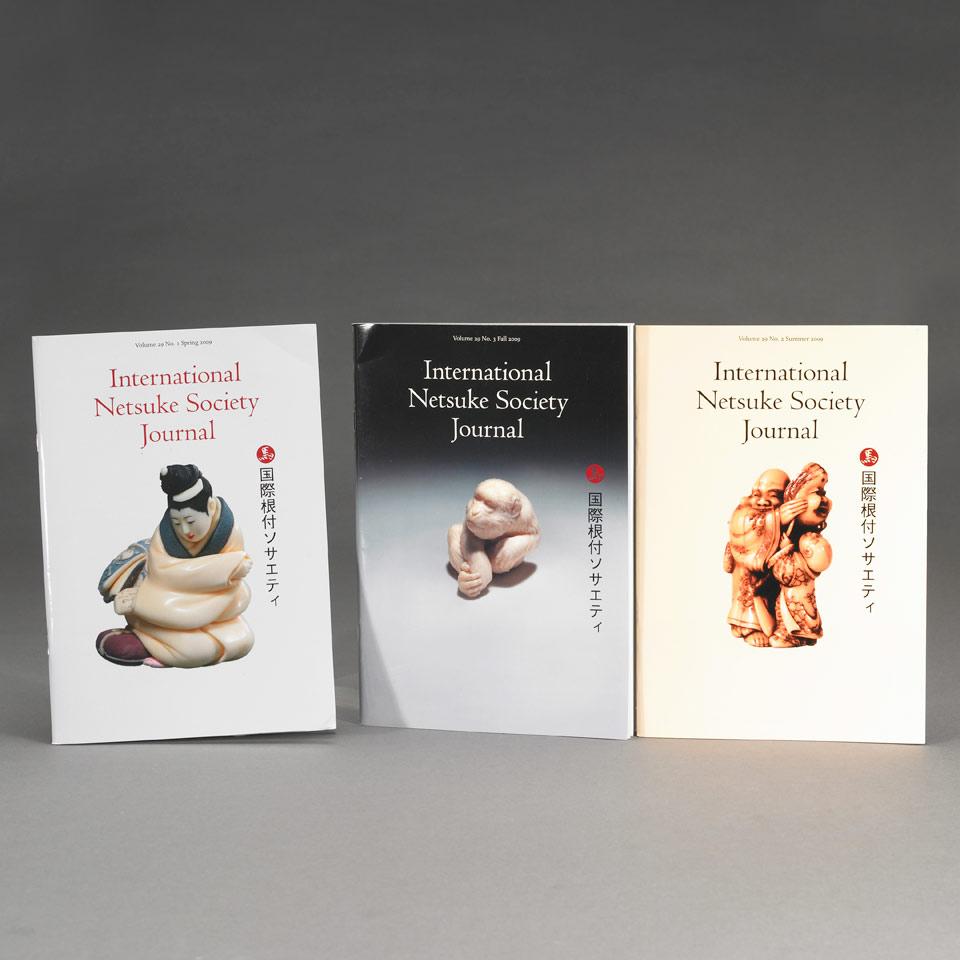 Assorted Journals, Periodicals and Catalogues on Netsuke