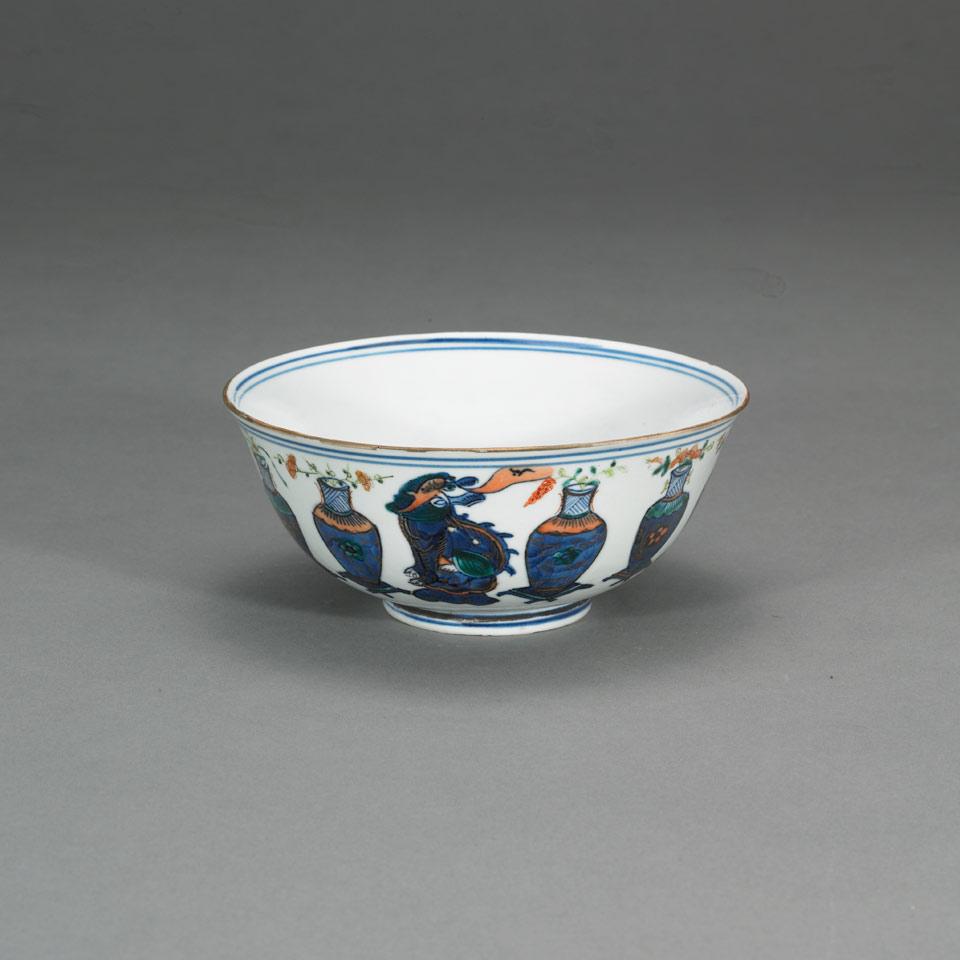 Three Blue and White Porcelain Items, 19th/20th Century