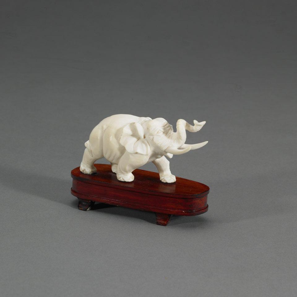 Ivory Carved Elephant