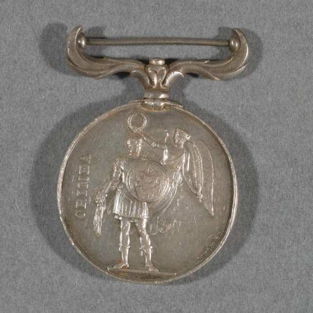 English Silver Crimea Medal, 1854