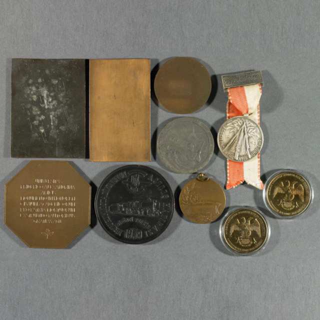 Miscellaneous Group of 10 Medals