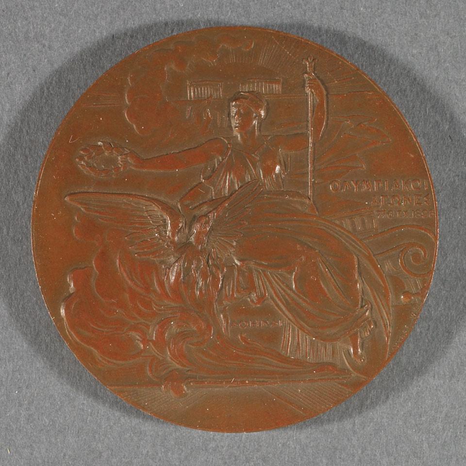 Olympic Games Bronze Participation Medal, 1896
