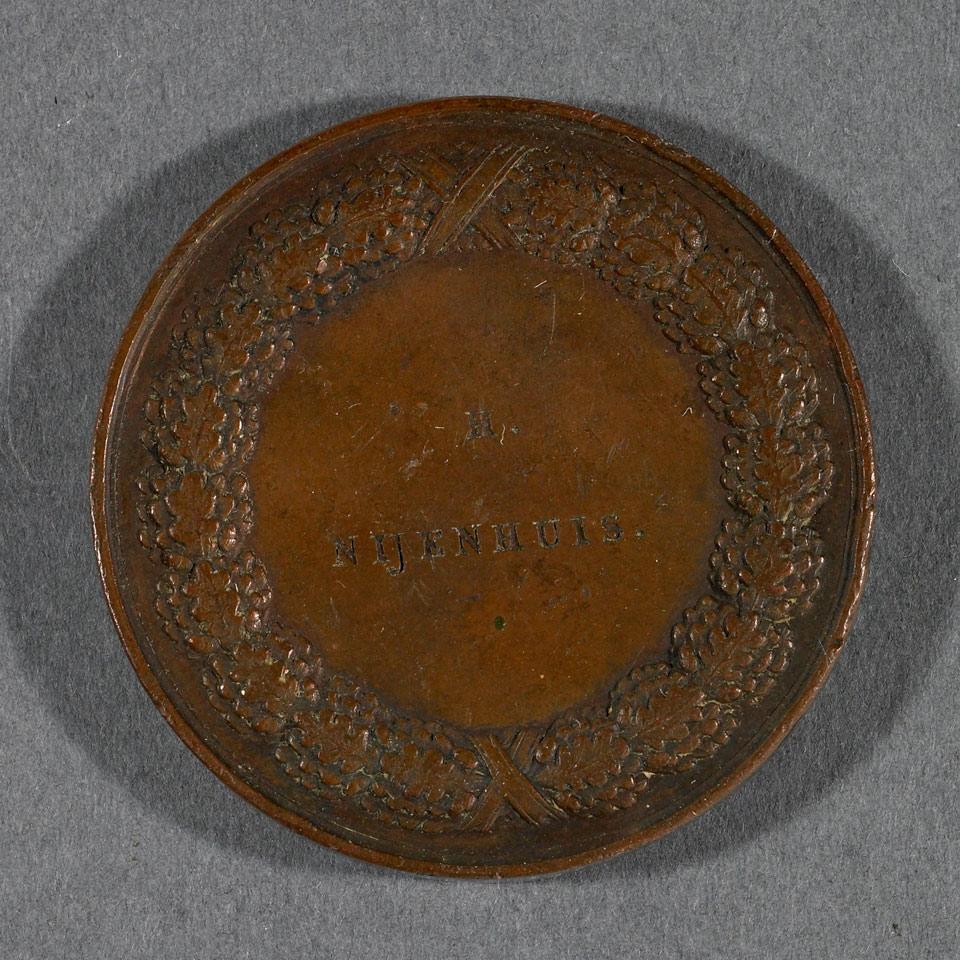 Siege of Antwerp, Belgian Bronze Medal, December, 1832