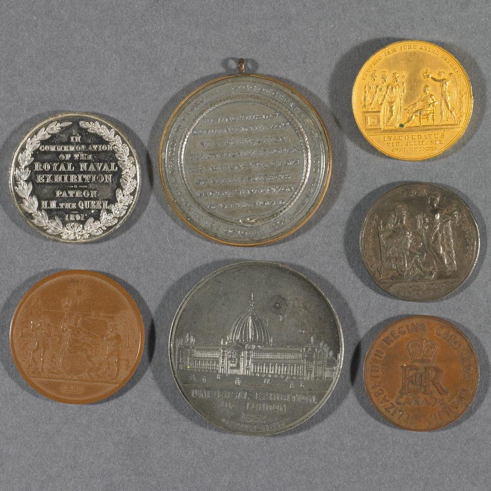 British Monarchy, Group of Seven Commemorative Medals