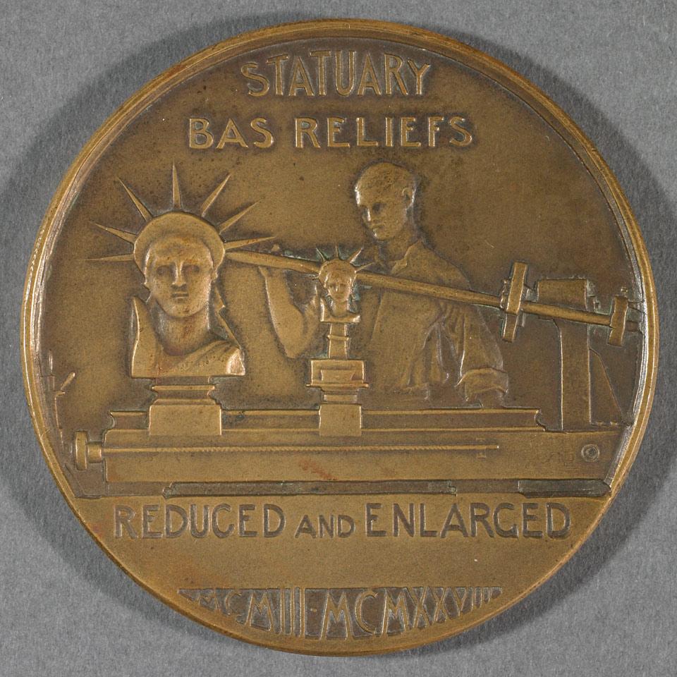 Medallic Art Company, 25th Anniversary Commemorative Medal, 1928