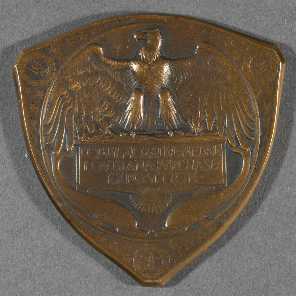 Louisiana Purchase Exposition Commemorative Bronze Medal, 1904