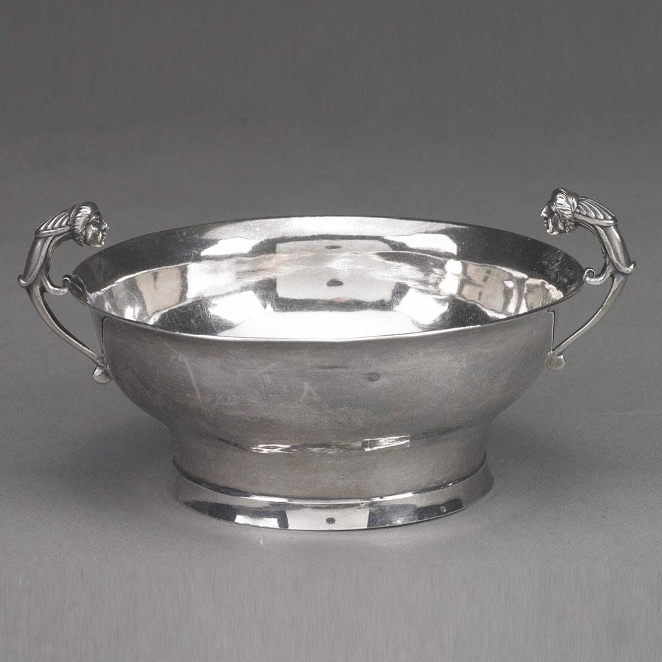 French Silver Two-Handled Bowl, probably Pierre-Jacques Meurin, Paris, late 18th century