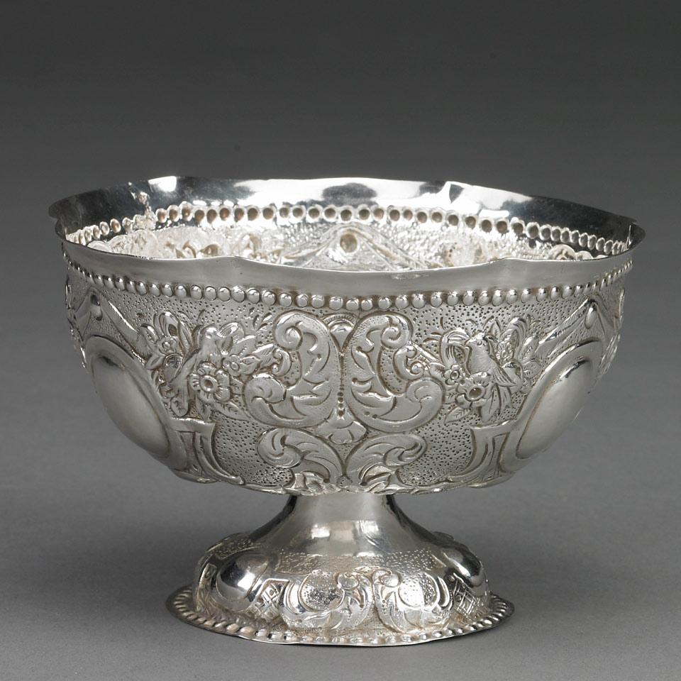 Dutch Silver Footed Bowl, c.1887