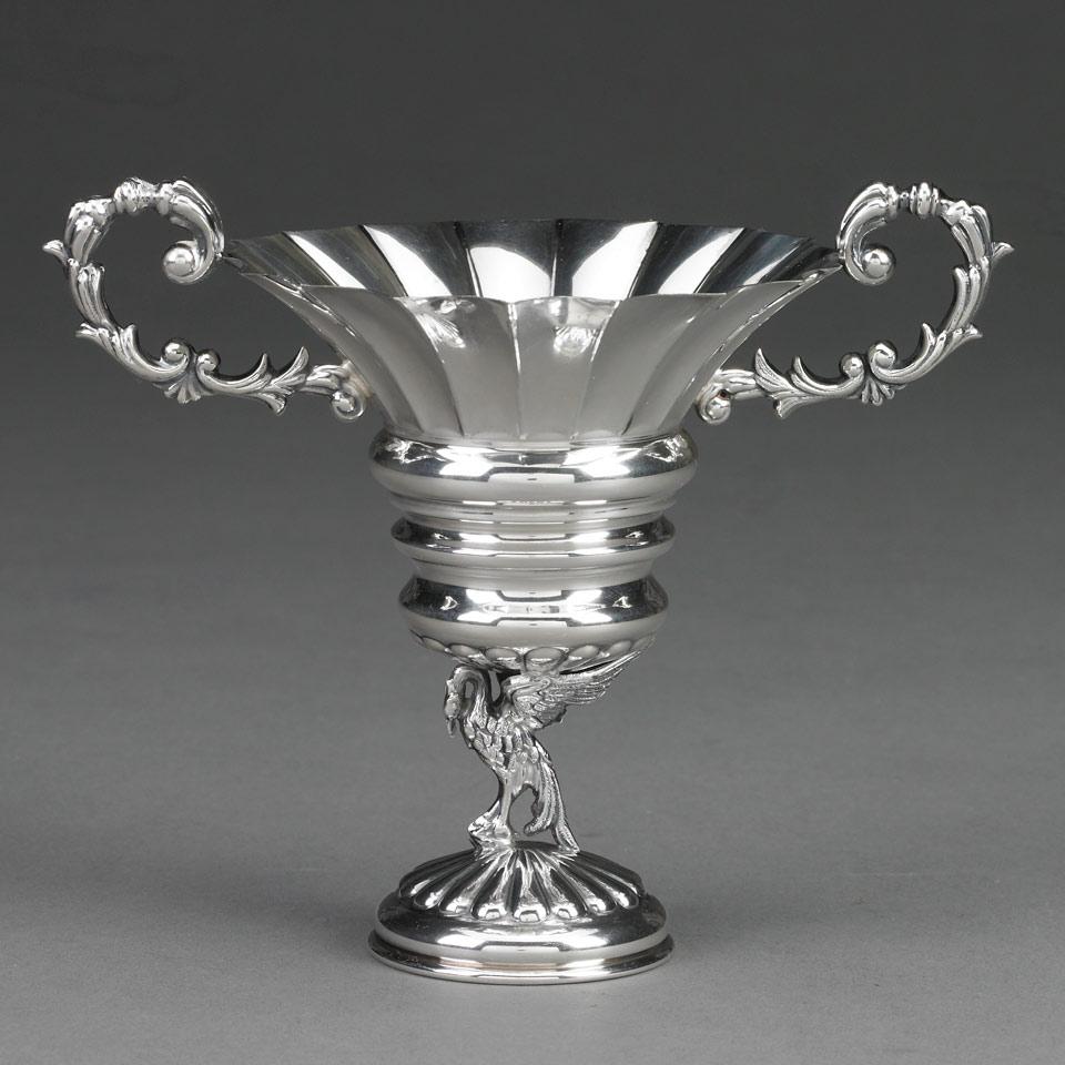 Spanish Silver Two-Handled Cup, 20th century