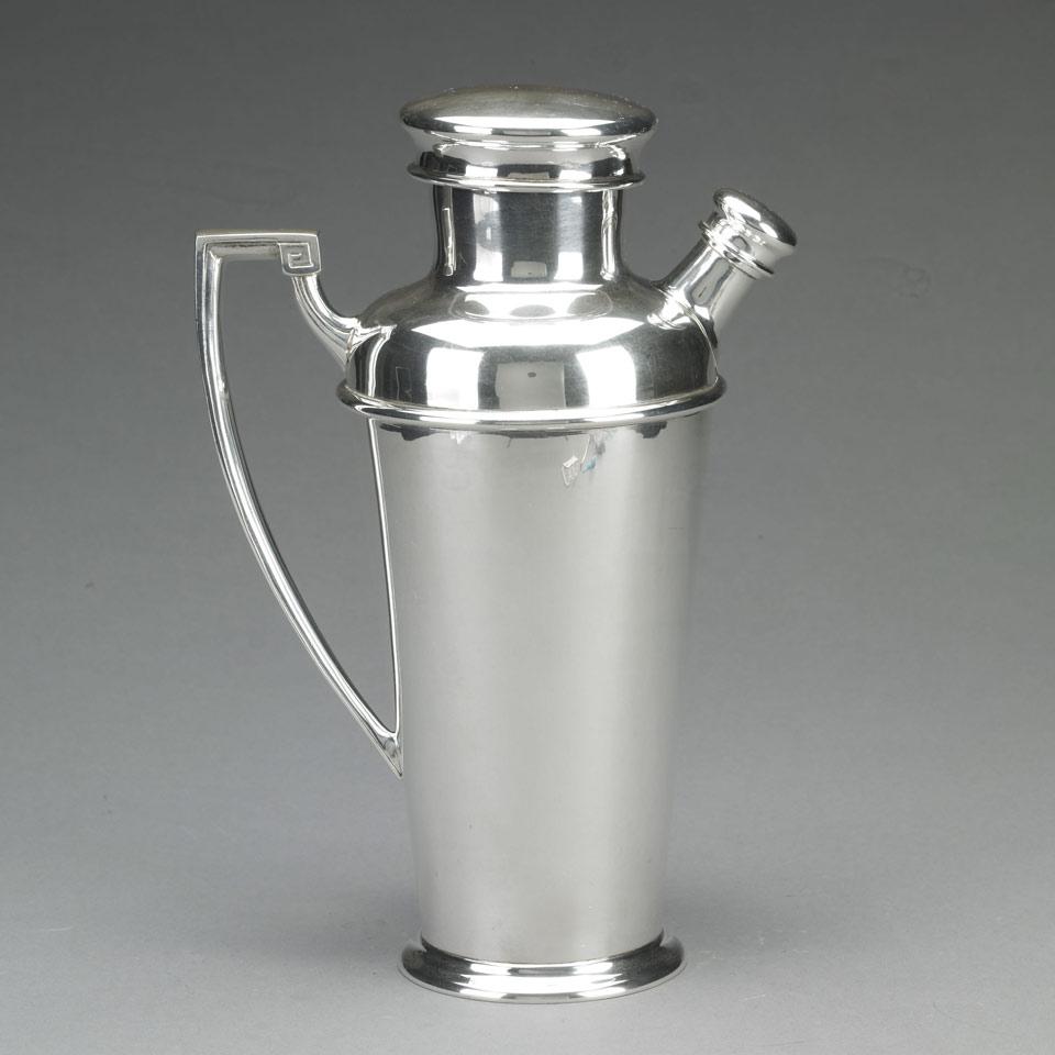 Canadian Silver Cocktail Shaker, Henry Birks & Sons, Montreal, Que., 1947