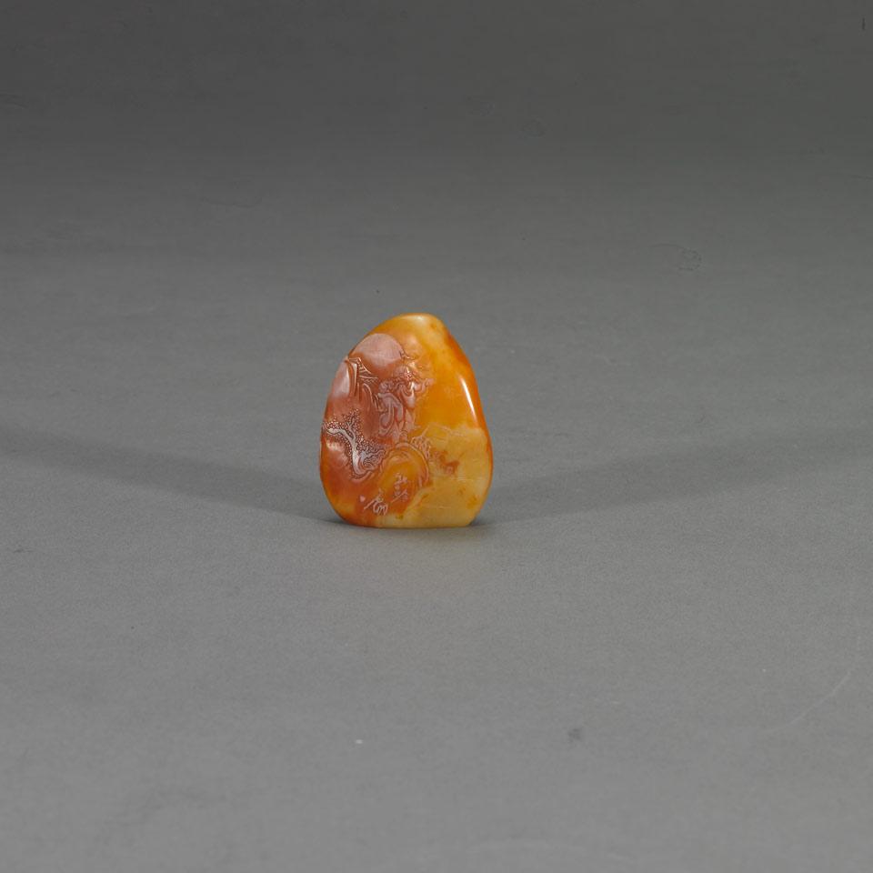 Shoushan Stone Pebble