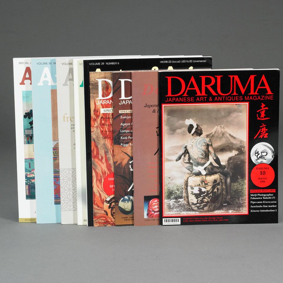 Fifty-Five Issues of ‘Daruma: Japanese Art and Antiques Magazine’